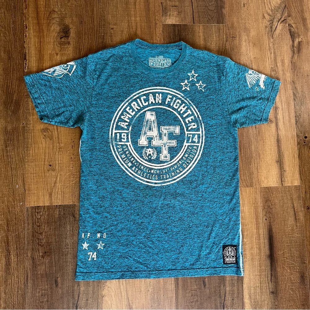 American Fighter Blue T-Shirt